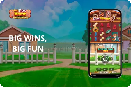 Raining Wilds free spins gameplay on a mobile device